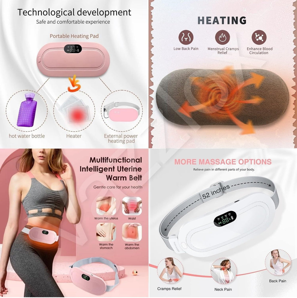 ComfortEase: Menstrual Heating Pad for Relief & Relaxation